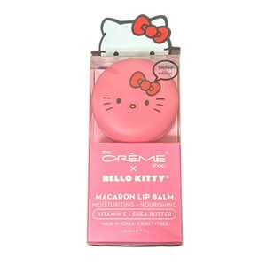 Limited Edition The Crème Shop X Hello Kitty Macaron Lip Balm Icing on the Cake